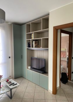 mobile sala su misura realizzato da camerette porro a biassono